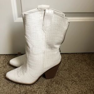 White Cowgirl Boots